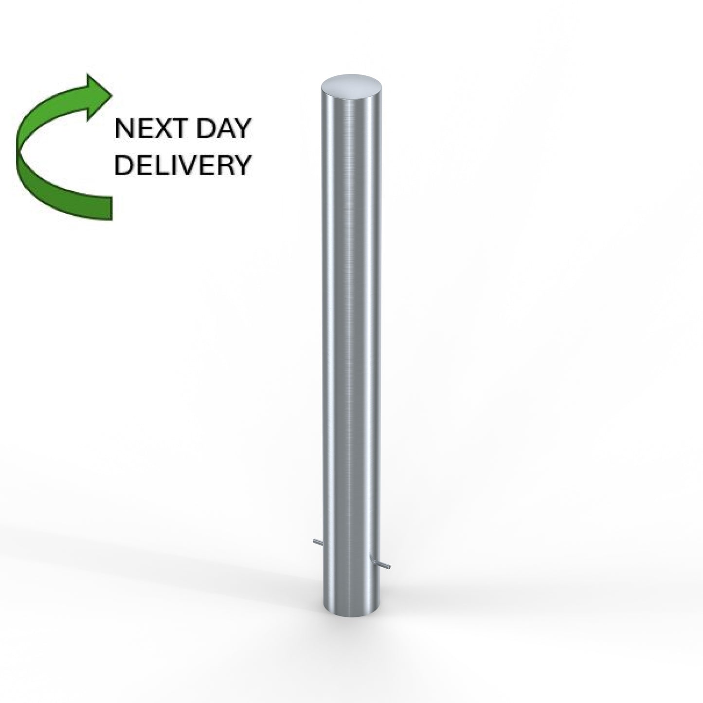 Semi Dome Stainless Steel Bollard Ø 101mm x 1200mm