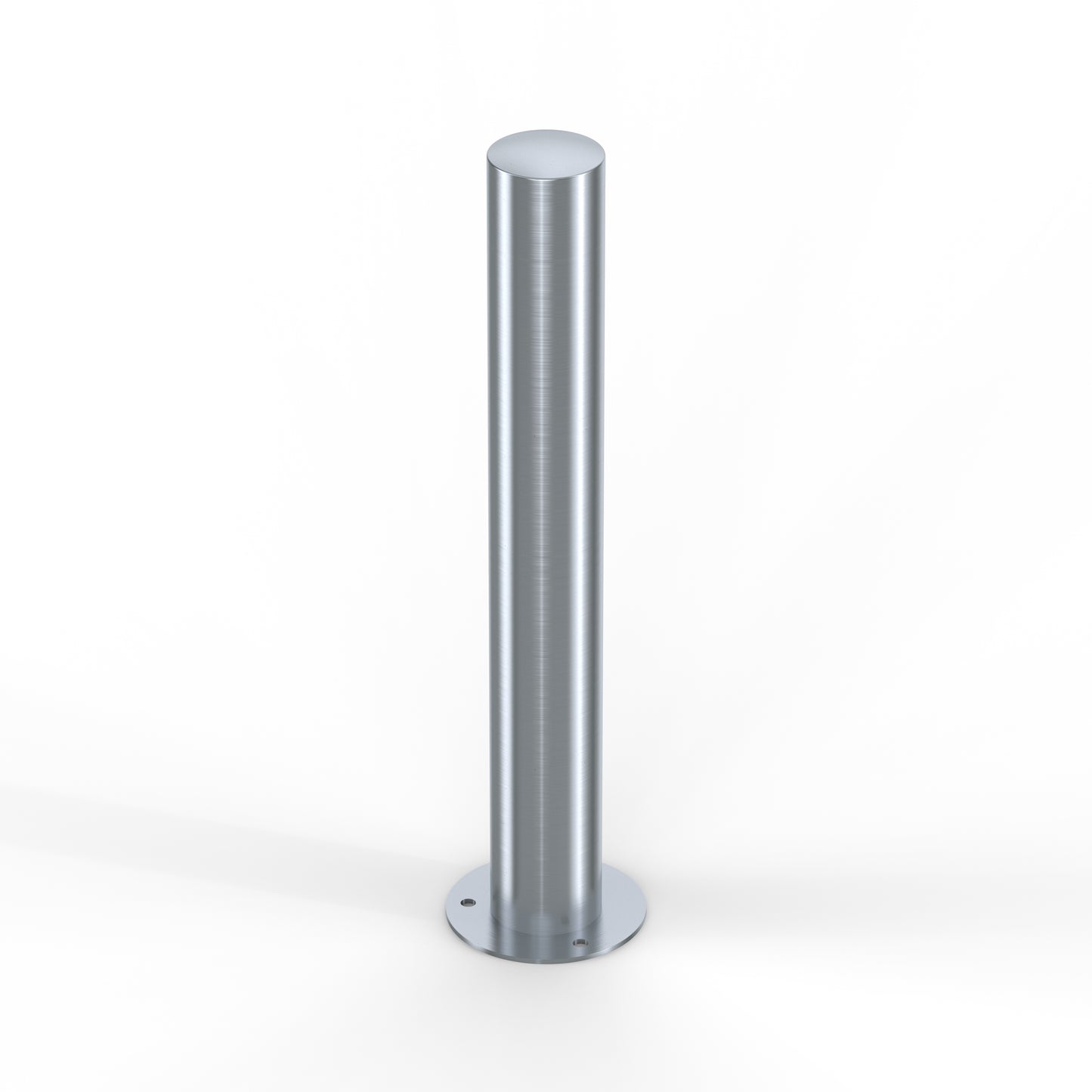 Bollards Stainless Steel Semi Domed Top Grade 304 (1000mm or 1200mm above ground) bolt down