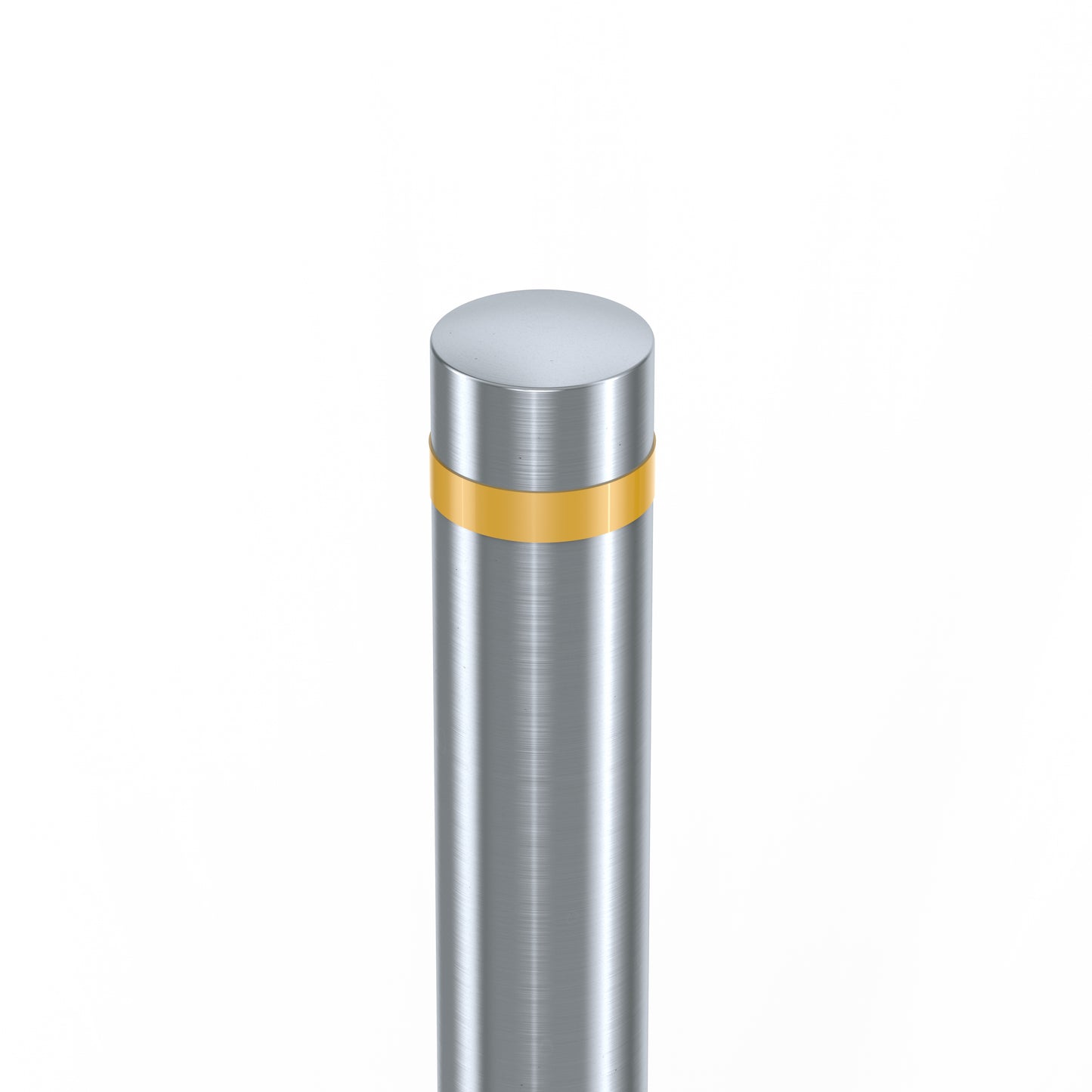 Bollards Stainless Steel Semi Domed Top Grade 304 (900mm or 1200mm above ground)