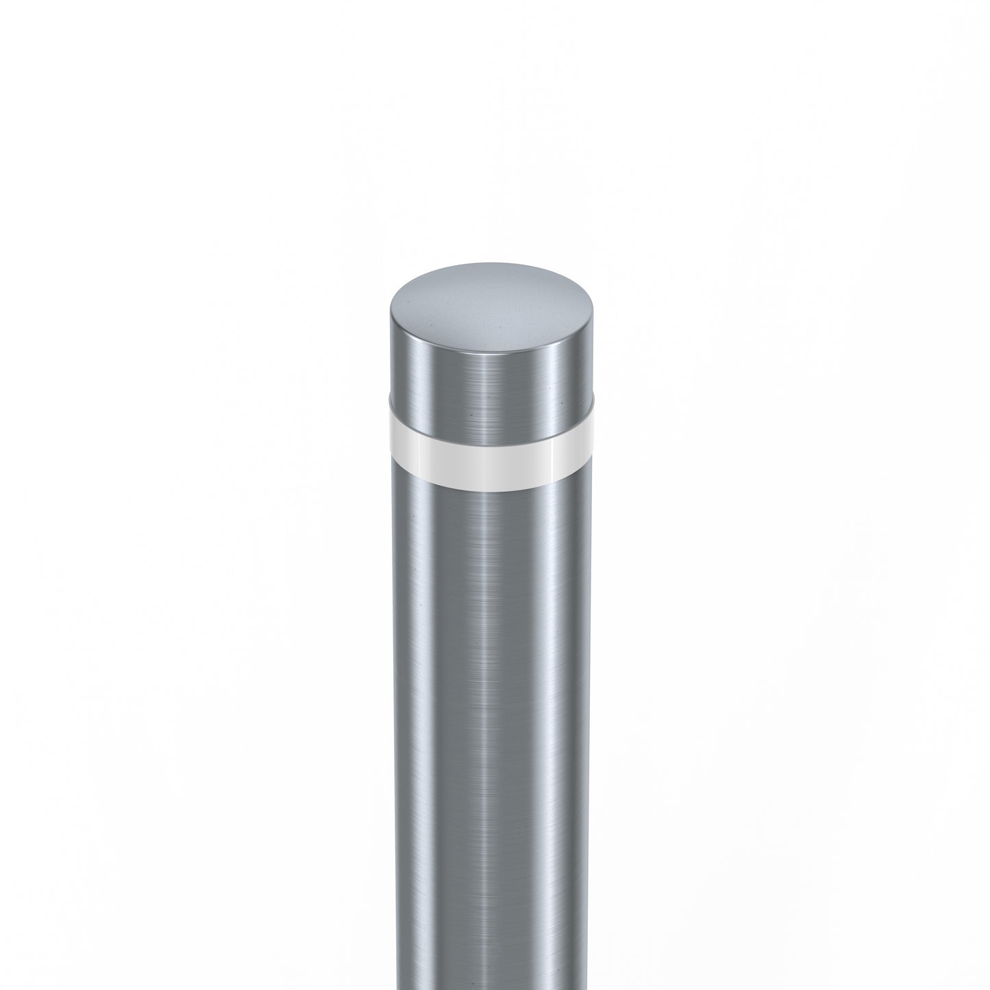 Bollards Stainless Steel Semi Domed Top Grade 304 (900mm or 1200mm above ground)