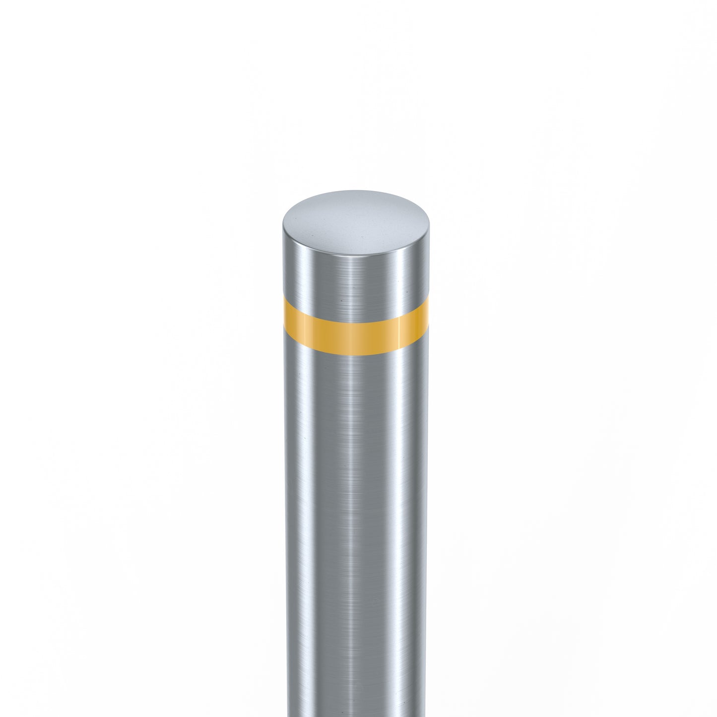 Bollards Stainless Steel Semi Domed Top Grade 304 (900mm or 1200mm above ground)