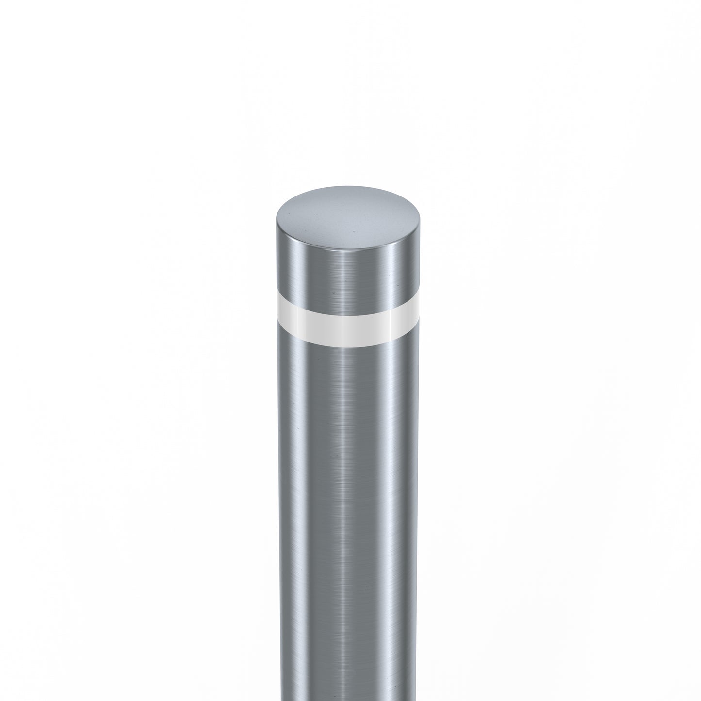 Bollards Stainless Steel Semi Domed Top Grade 304 (900mm or 1200mm above ground)
