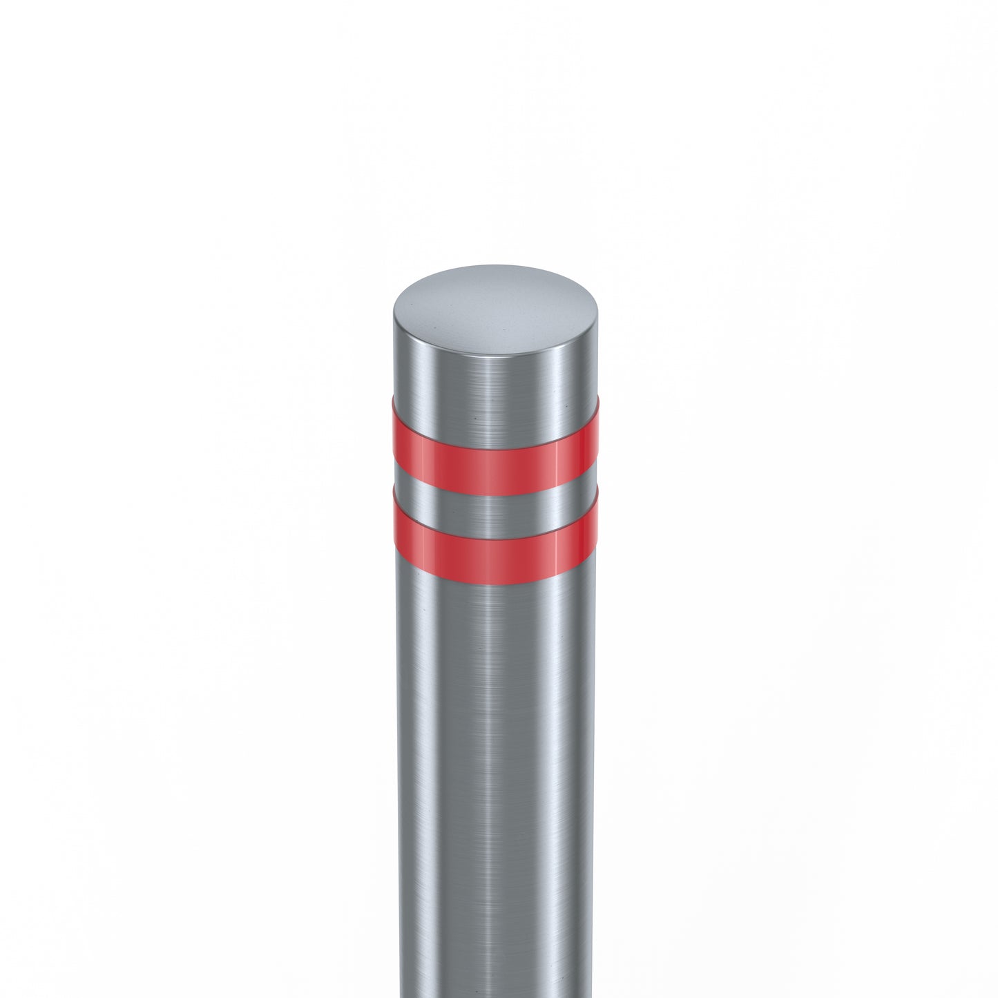Bollards Stainless Steel Semi Domed Top Grade 304 (900mm or 1200mm above ground)