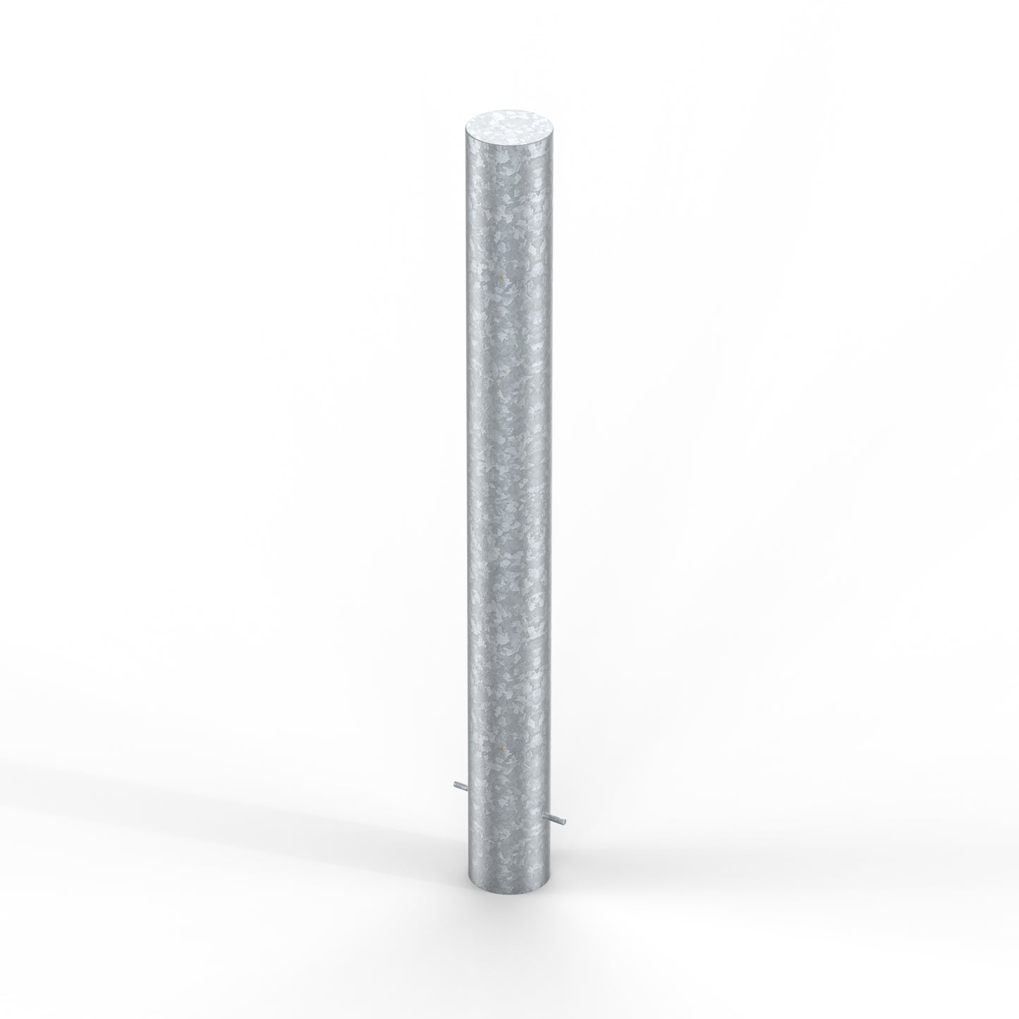 Steel Bollard Semi Domed Top Galvanised (1000mm above ground)