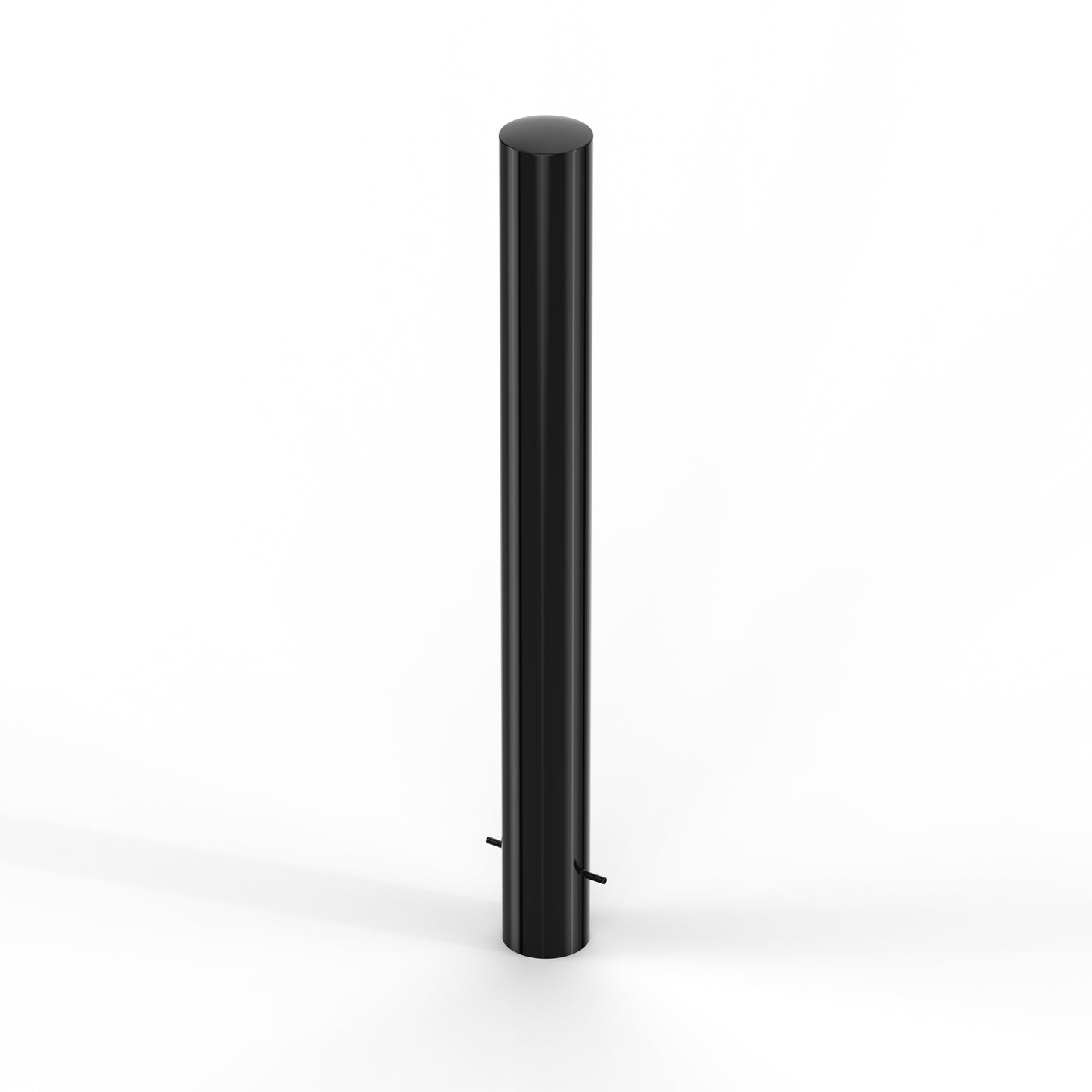 Steel Bollard Semi Domed Top Galvanised (1000mm above ground)