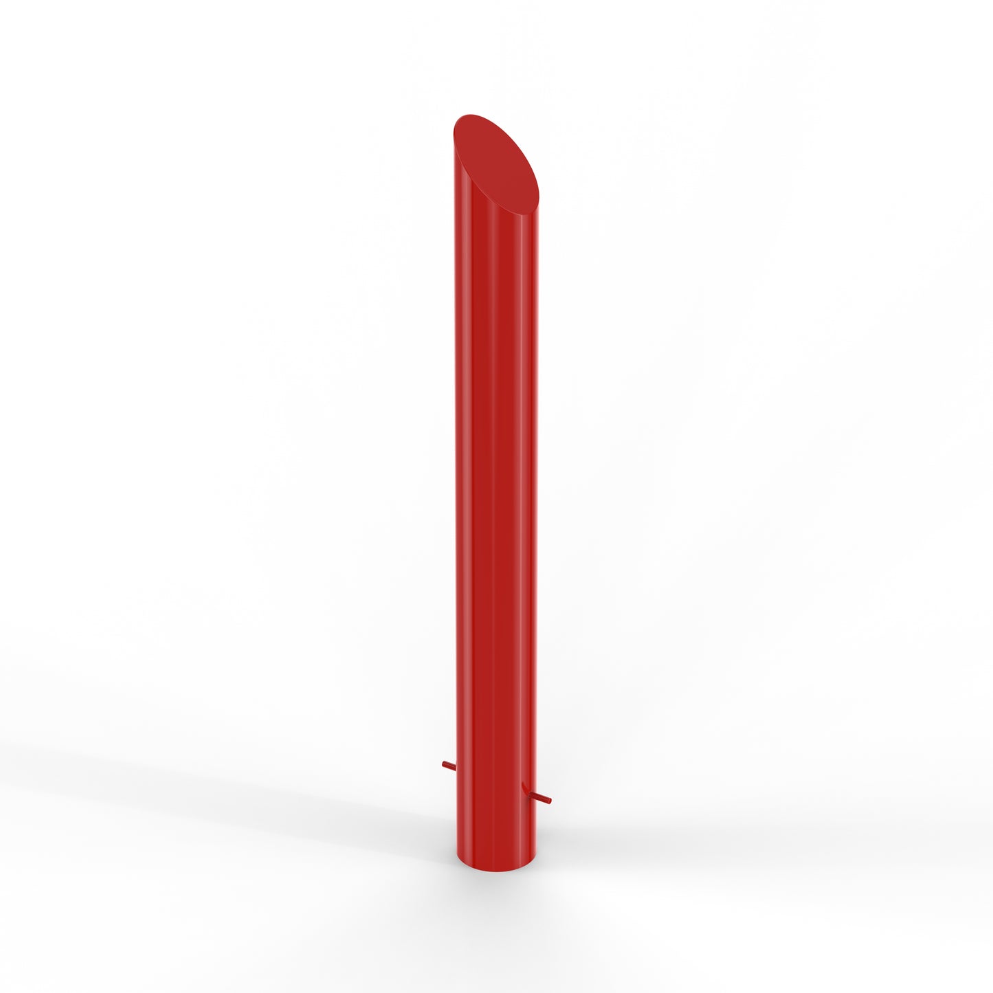 Steel Bollard Semi Domed Top Galvanised (1000mm above ground)