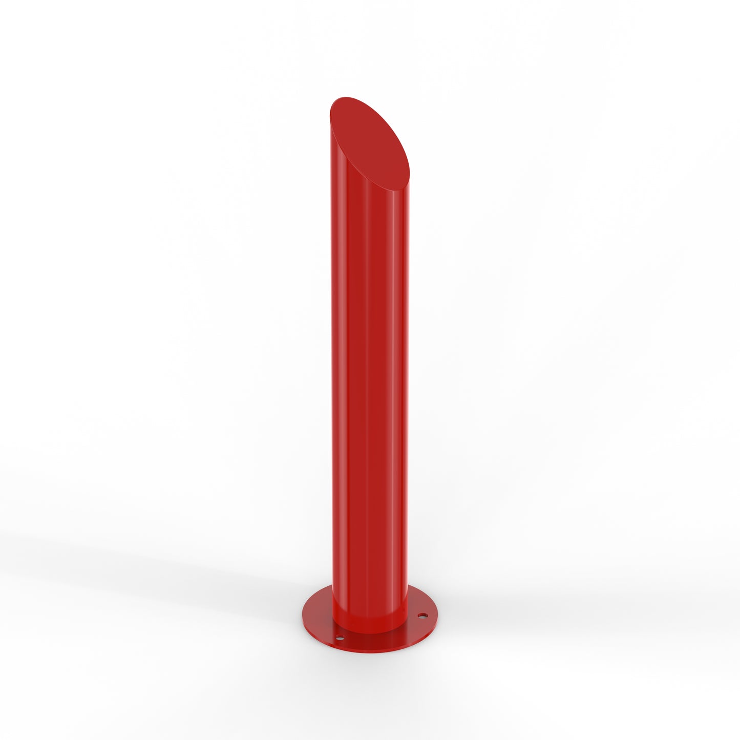 Steel Bollard Semi Domed Top Galvanised (1000mm above ground)