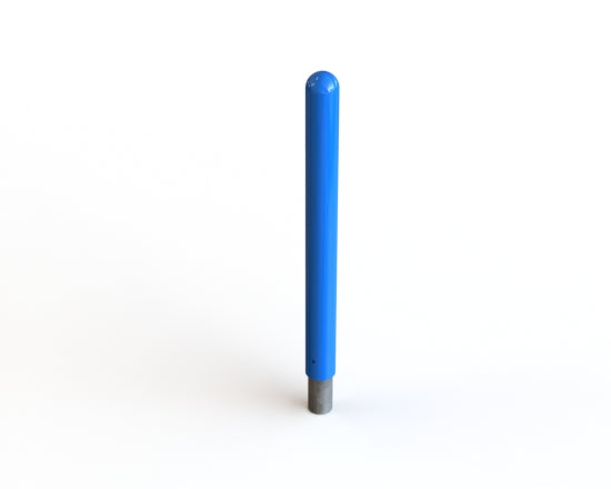 MFG/BP Standard Type E 'Anti Ram' Bollard - Blue (EV Charger Protection Bollard)