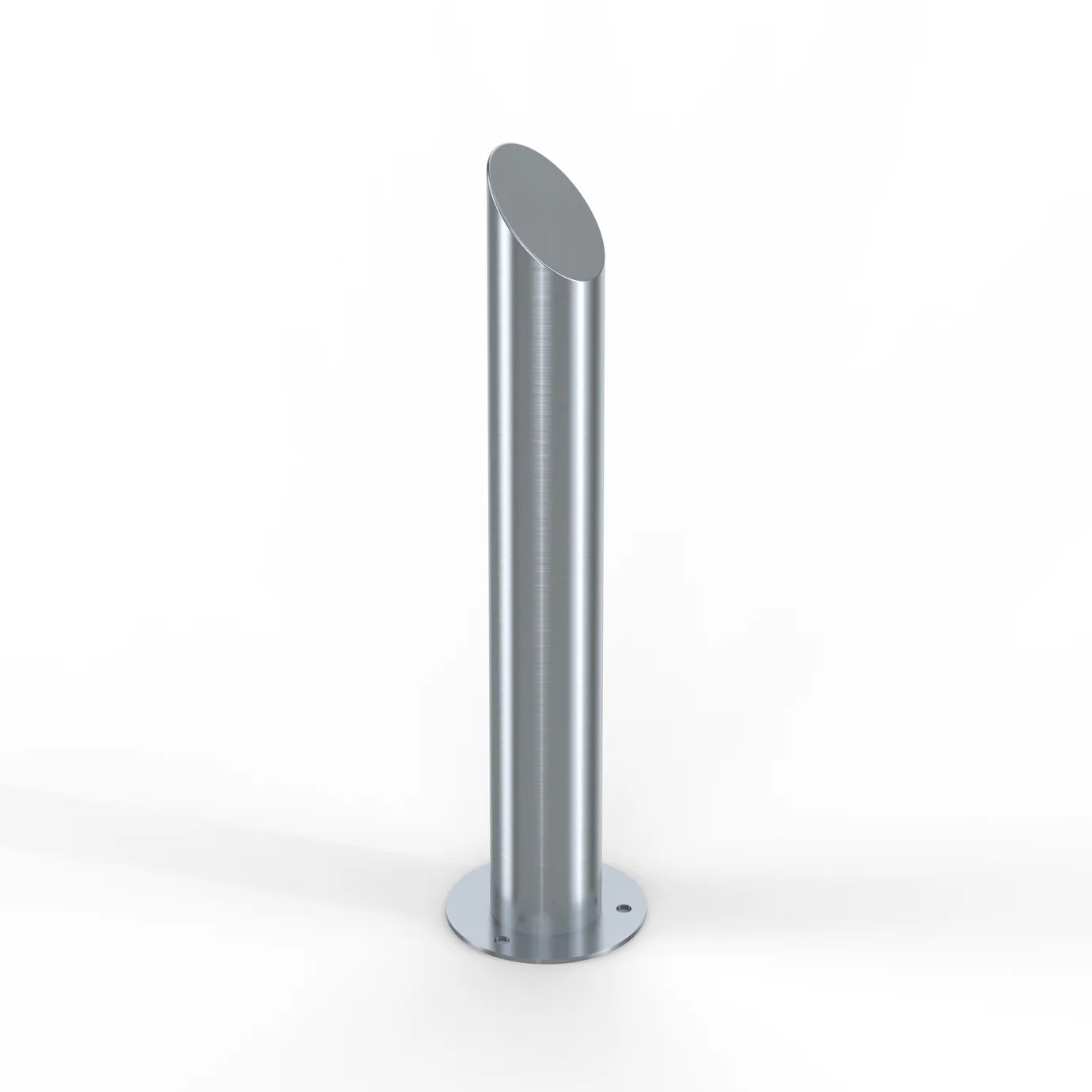 Bollards Stainless Steel Mitre Top Marine Grade 316 (1000mm or 1200mm above ground) bolt down