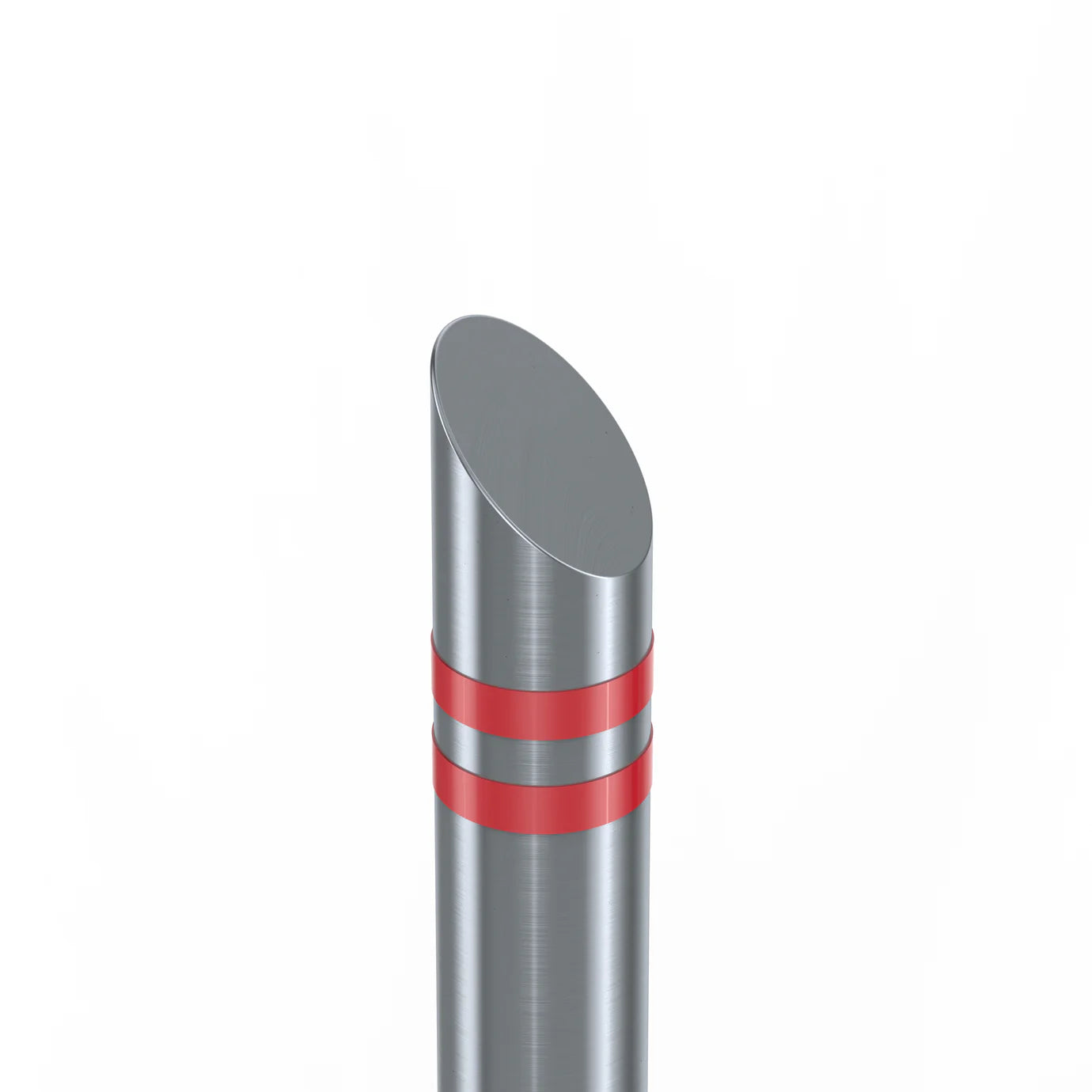 Bollards Stainless Steel Mitre Top Marine Grade 316 (1000mm or 1200mm above ground) bolt down