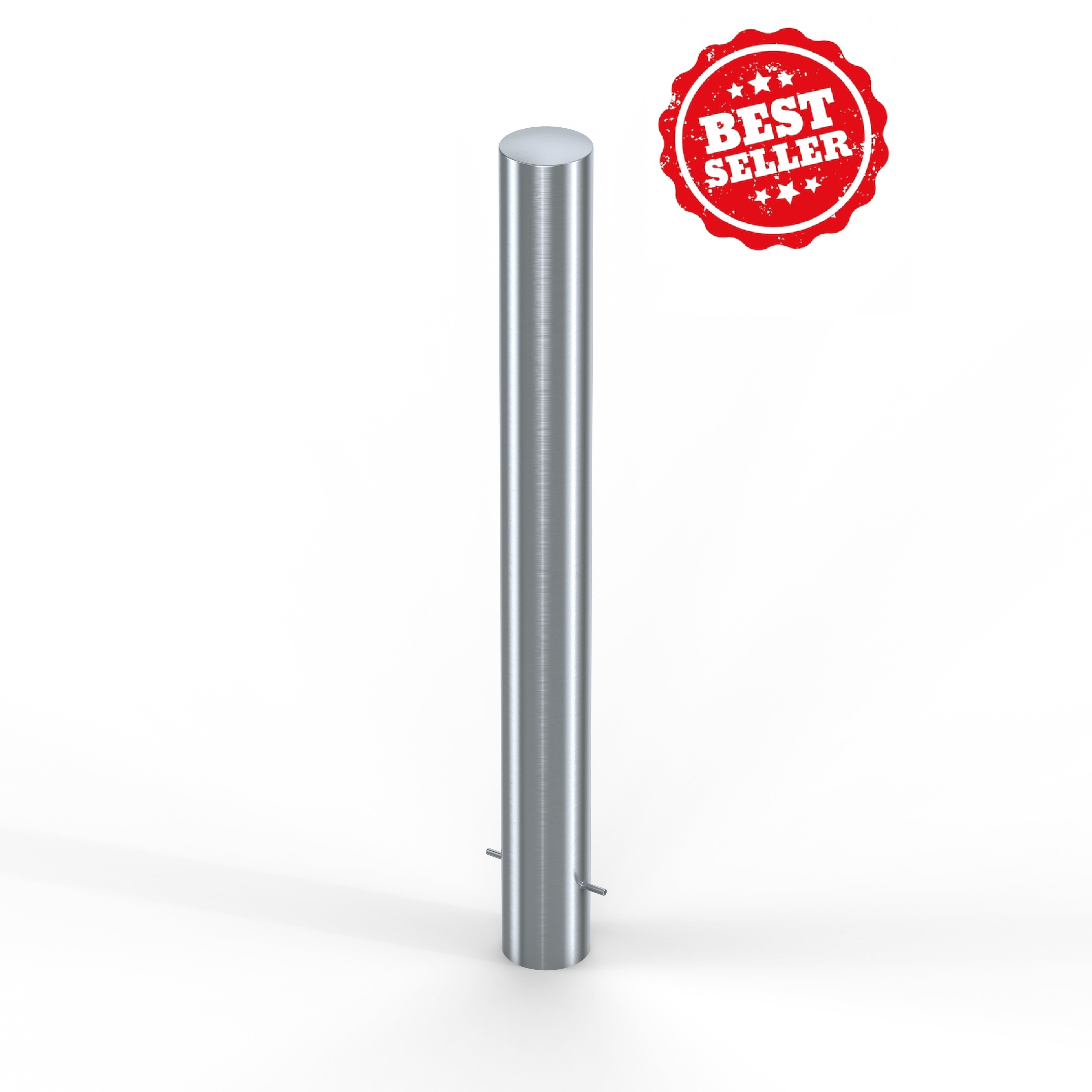 Semi Dome Stainless Steel Bollard Ø 114mm x 1200mm