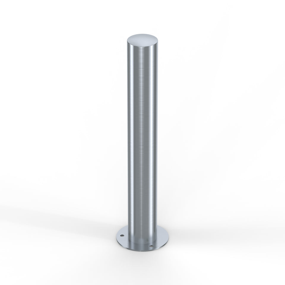 Bollards Stainless Steel Semi Domed Top Marine Grade 316 (1000mm or 1200mm above ground) bolt down