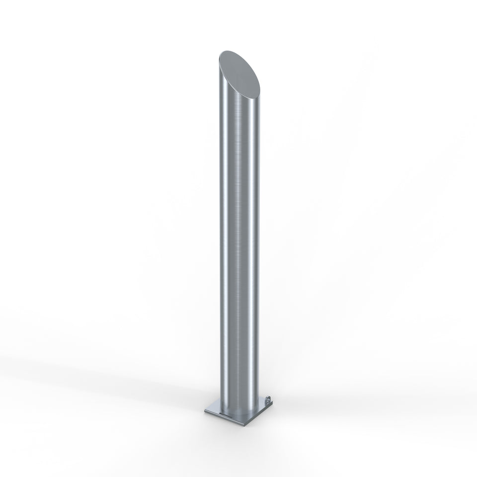 Bollards Stainless Steel Fold Down Grade 304 (1000mm above ground)