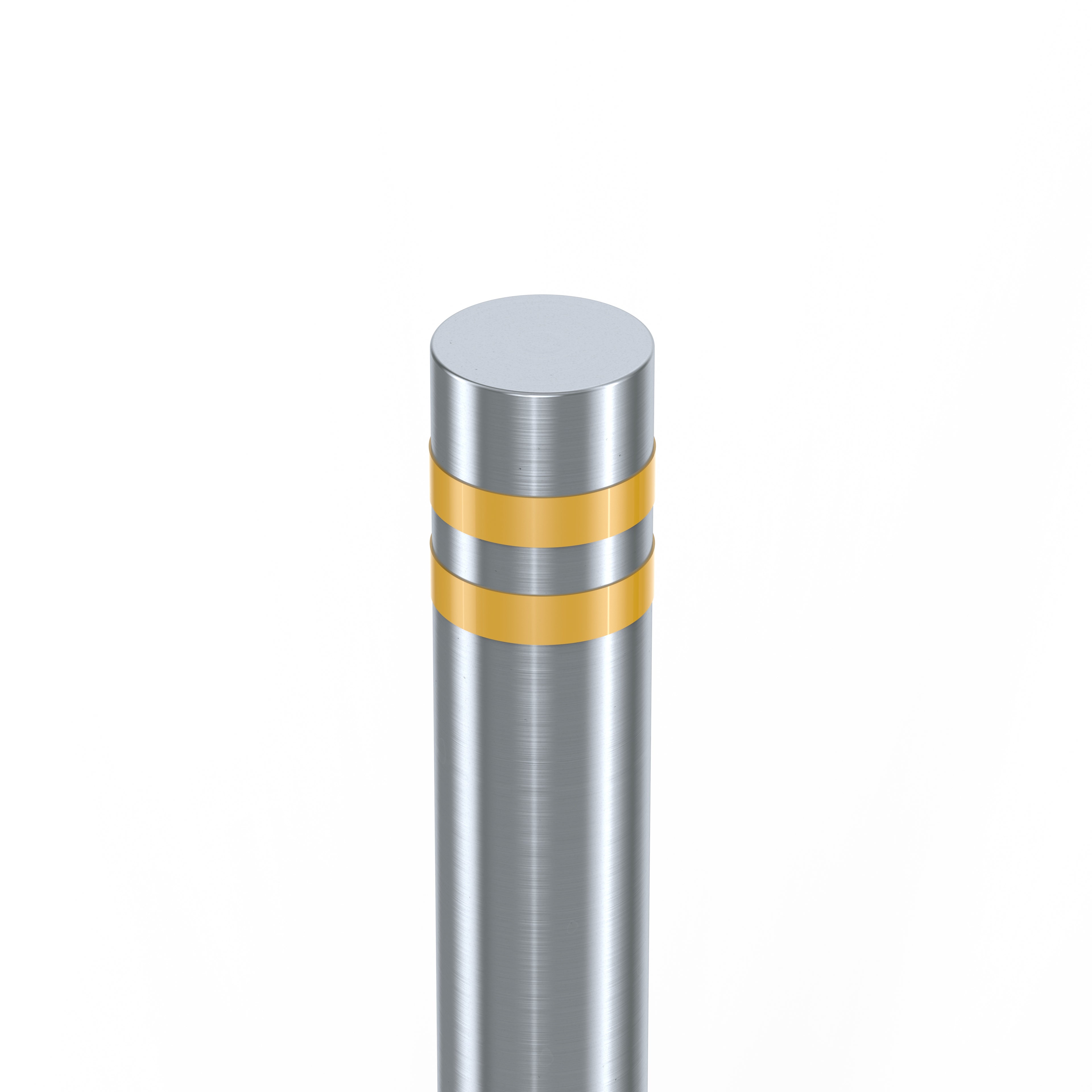 Bollards Stainless Steel Flat Top Marine Grade 316 (1000mm or 1200mm above ground) bolt down