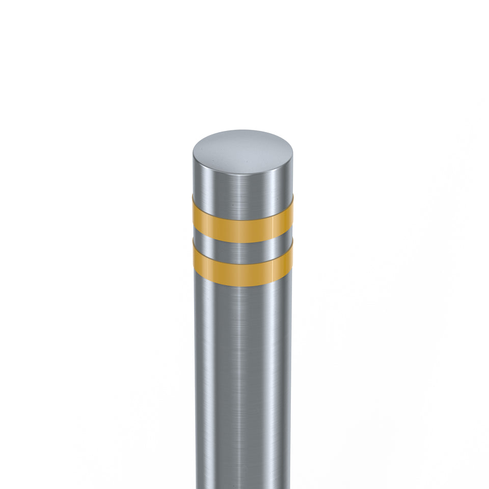 Bollards Stainless Steel Fold Down Grade 304 (1000mm above ground)