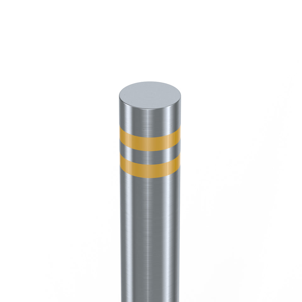 Bollards Stainless Steel Fold Down Grade 304 (1000mm above ground)