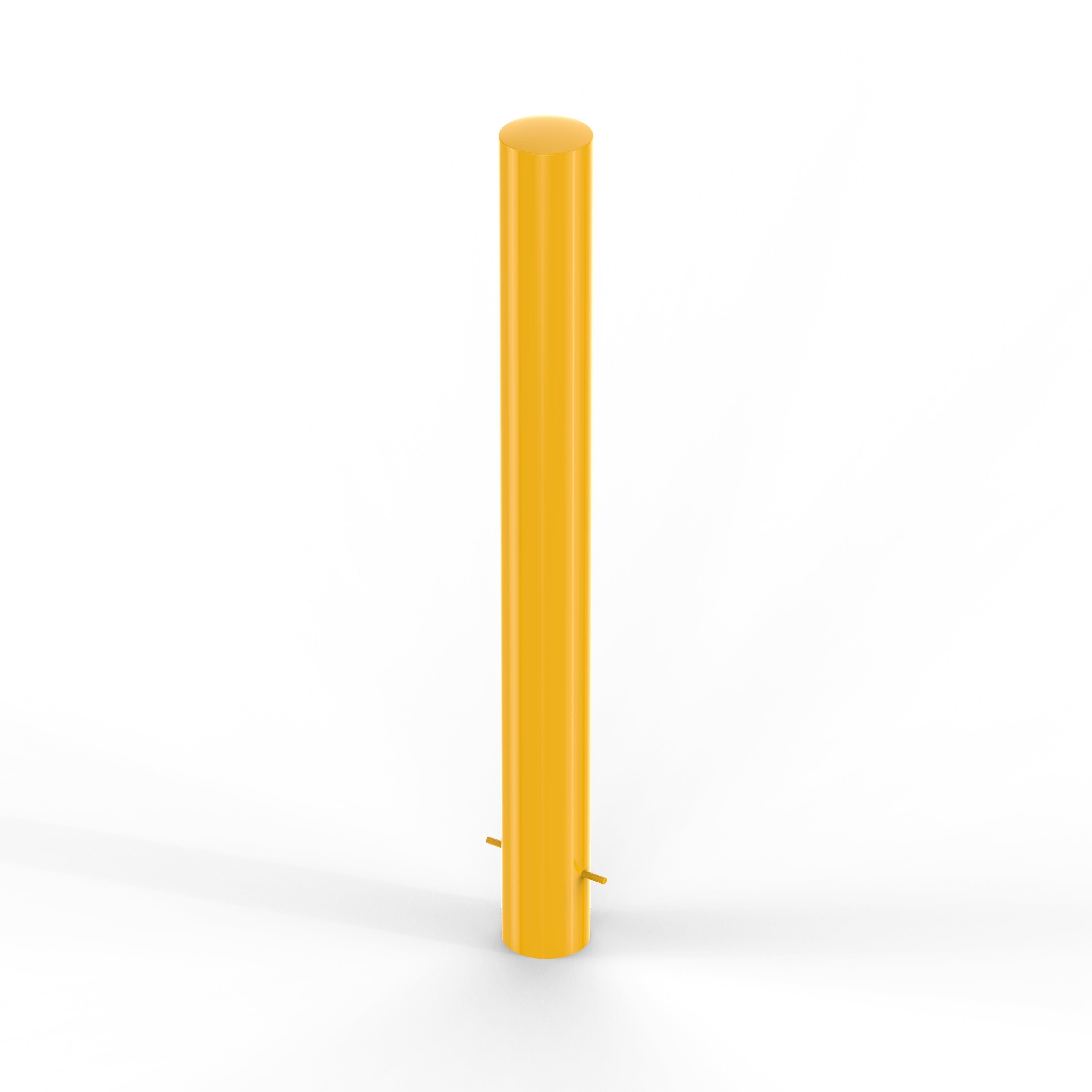 Steel Bollard Heavy Duty Semi Domed Top Galvanised (1000mm above ground)